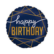 Foil ballons:Happy Birthday